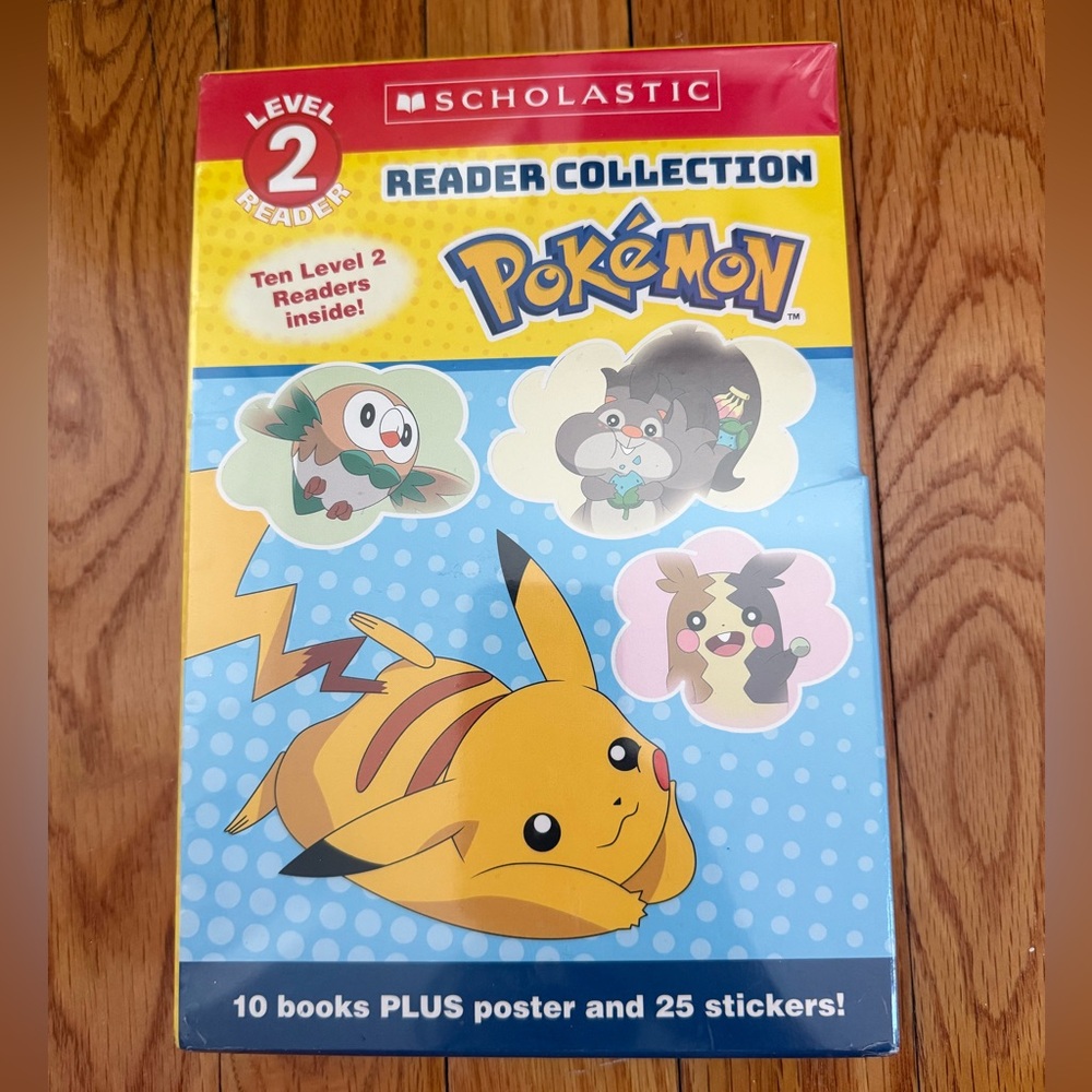 Scholastic Pokemon Level 2 Reader Collection (10 books)